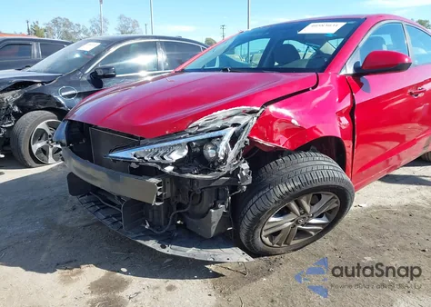 2019 Hyundai Elantra Sel из США, поврежденный, VIN KMHD84LF8KU737052